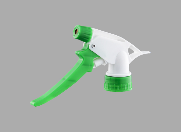 KR-1301 Partihandel unikt solid rykte plast ribbad stängning hand färg utlösare spruta