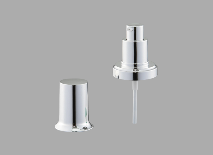 KR -3106 22/410 Vit plastlotion Kosmetiska behandlingspumpar vänster - höger lås