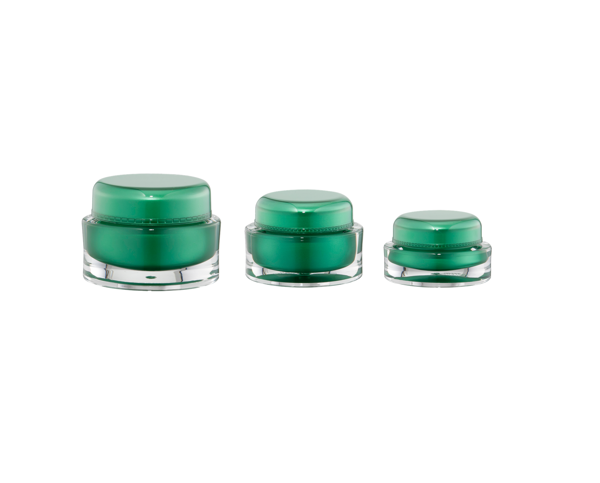 KR-4013 Ansiktskrämburk lyxig akryl kosmetisk burk och flaska Personlig hudvård 15g 30g 50g